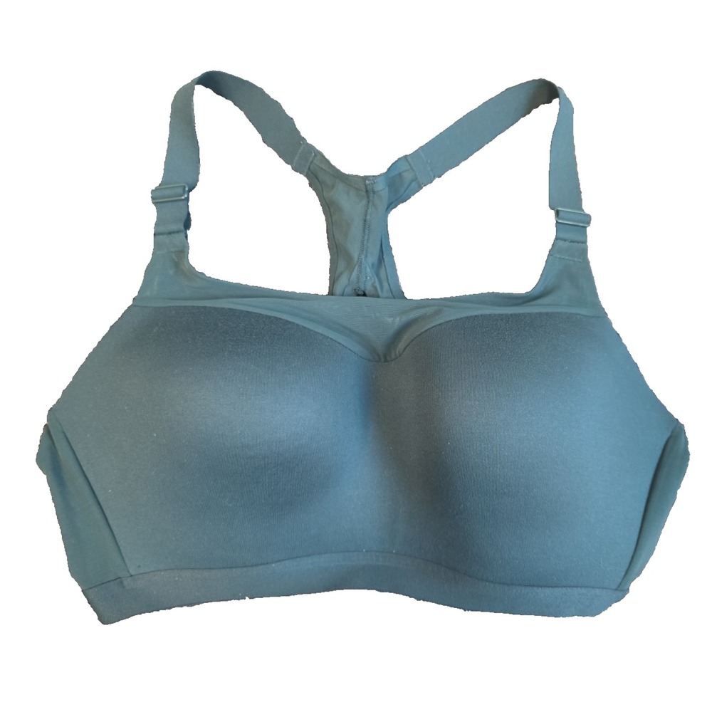 Victorias Secret On Point Incredible Sport Bra Teal 38D Racerback High Impact